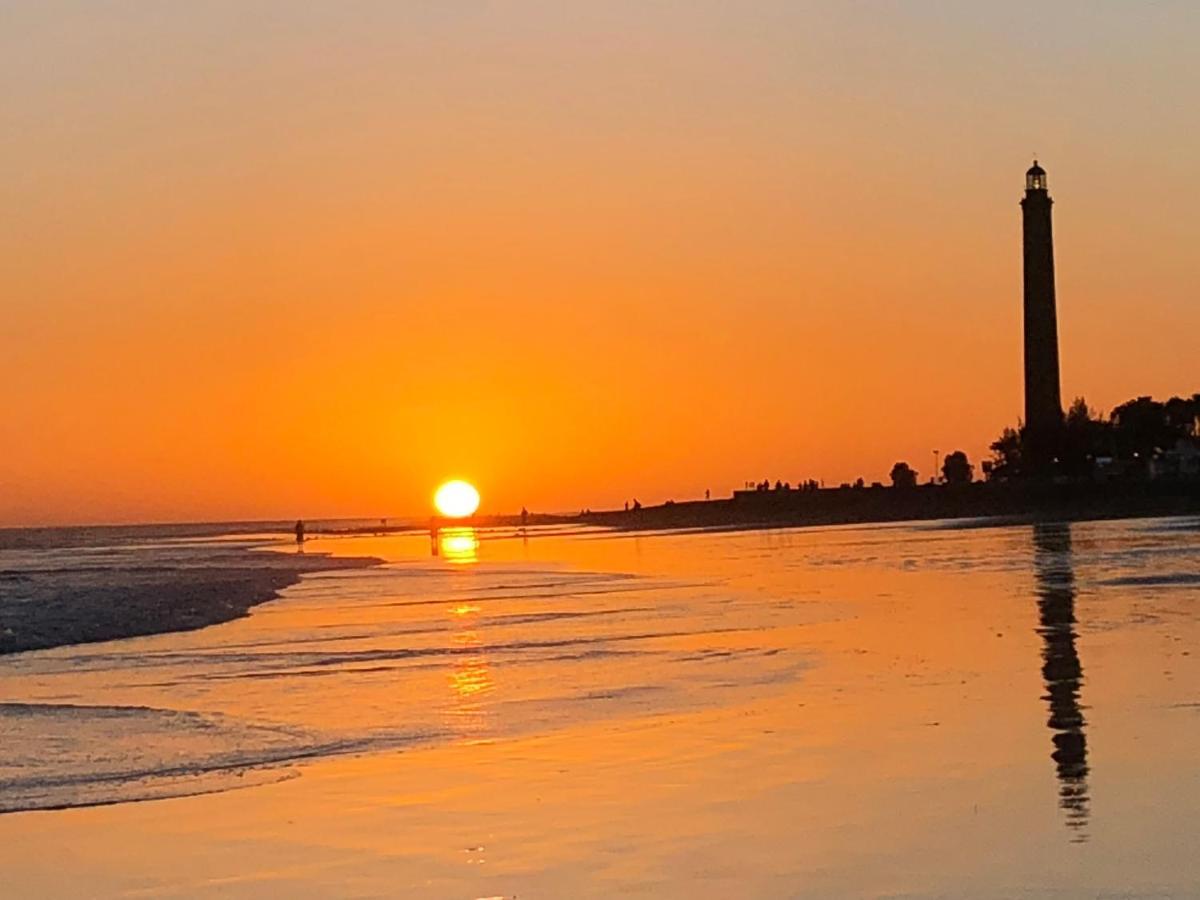 Espectacular En Primera Linea De La Playa Тельде Экстерьер фото