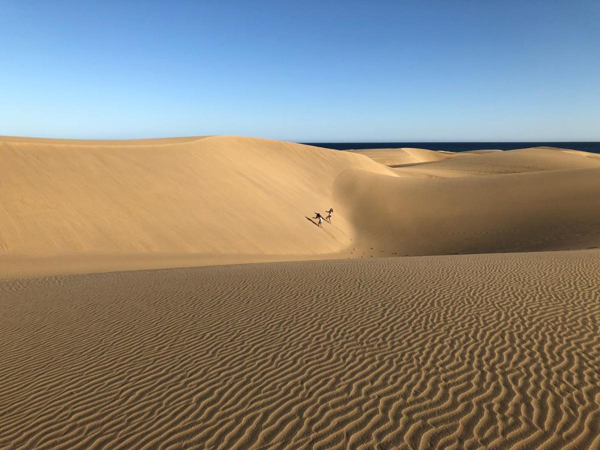 Espectacular En Primera Linea De La Playa Тельде Экстерьер фото
